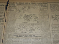 1910 JUNE 27 THE BOSTON HERALD NEWSPAPER- JOHN L. LIKES JEFF'S TRAINING - BH 342