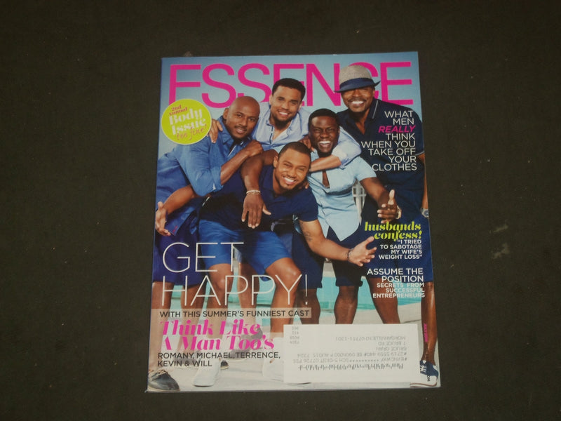 2014 JULY ESSENCE MAGAZINE - GET HAPPY -KEVIN HART & MICHAEL EALY COVER - B 1356
