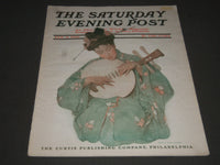 1907 FEBRUARY 9 THE SATURDAY EVENING POST MAGAZINE - ILLUSTRATED COVER- SP 999