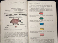 1950 GUIDE TO THE JOHN G. SHEDD AQUARIUM BOOK BY WALTER H. CHUTE - KD 2978
