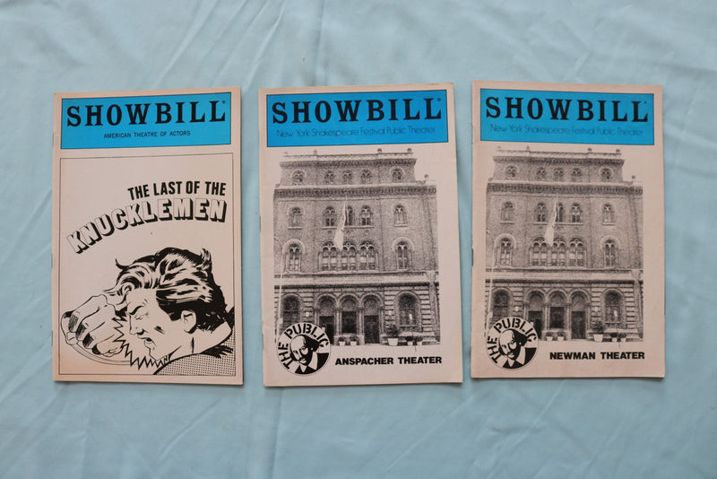 1960'S-1980'S THEATRE PROGRAMS - LOT OF 19 - O 3939