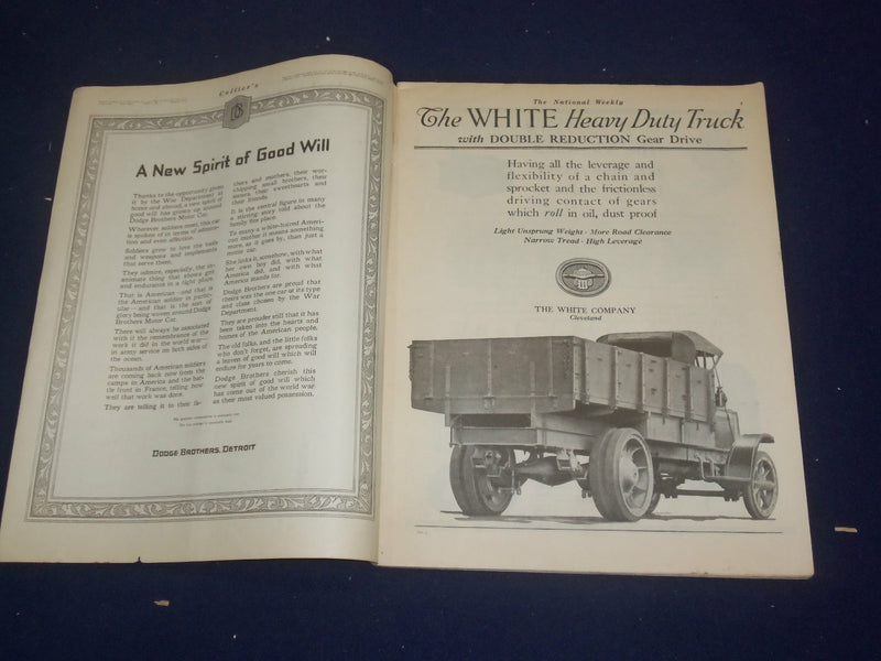 1919 JANAURY 4 COLLIER'S MAGAZINE - ANNUAL AUTOMOTIVE NUMBER - ST 6789
