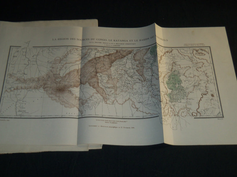 1898 LE MOUVEMENT GEOGRAPHIQUE NEWSPAPERS LOT OF 49 - BELGES AU CONGO - NP 4256