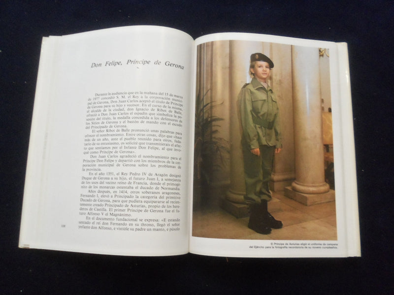 1980 UN REY PARA EL ANO 2000 HARDCOVER BOOK BY MARINO GOMEZ-SANTOS - KD 8335