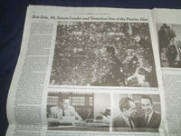 2021 DECEMBER 6 NEW YORK TIMES - BOB DOLE DIED (1923-2021)