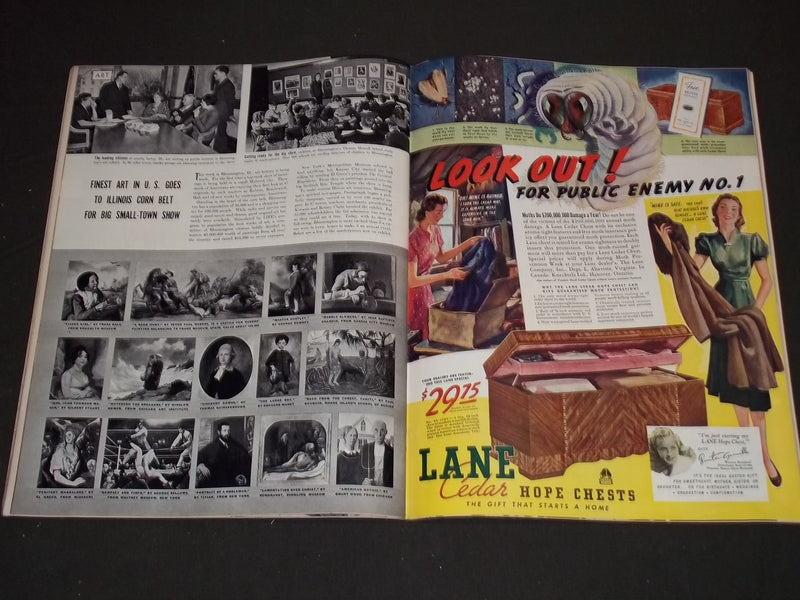 1939 MARCH 27 LIFE MAGAZINE - SPRING SHOWER COVER - L 123