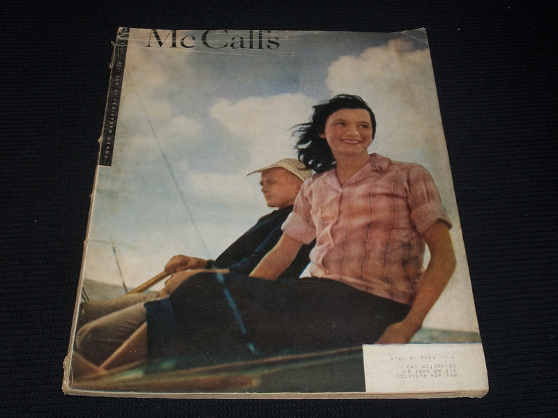 1947 JULY MCCALL'S MAGAZINE - NICE COLOR COVERS & ADS - E 1093