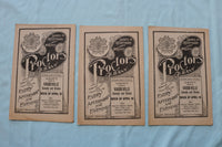 1904-1907 PROCTOR'S ALBANY THEATRE PROGRAMS - LOT OF 37 - O 3721