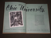 1944 ATHENA OHIO UNIVERSITY YEARBOOK - NICE PHOTOS - YB 1224