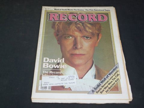 1983 MAY RECORD MAGAZINE - DAVID BOWIE - SP 7694