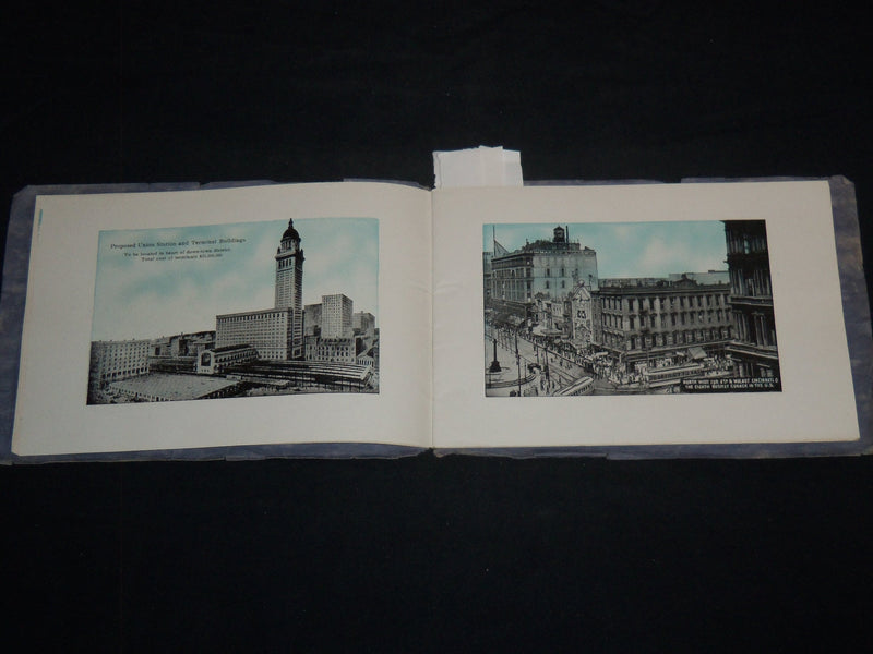 1920'S SEEING CINCINNATI BY THE PHOTOGRAPH ROUTE VIEW BOOK - J 8624