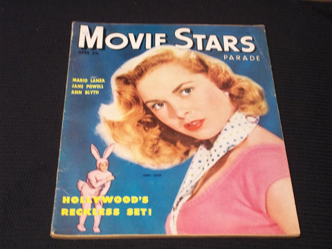 1952 APRIL MOVIE STARS PARADE MAGAZINE - JANET LEIGH COVER - E 15798