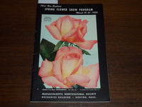 1953 MARCH NEW ENGLAND SPRING FLOWER SHOW 82ND ANNUAL PROGRAM - K 1202