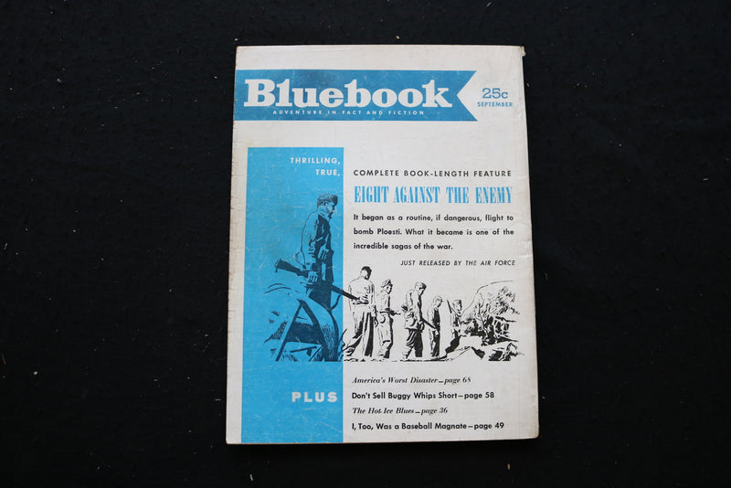 1953 SEPTEMBER BLUE BOOK MAGAZINE - THIS MAN WAS A LIAR! COVER - E 10300