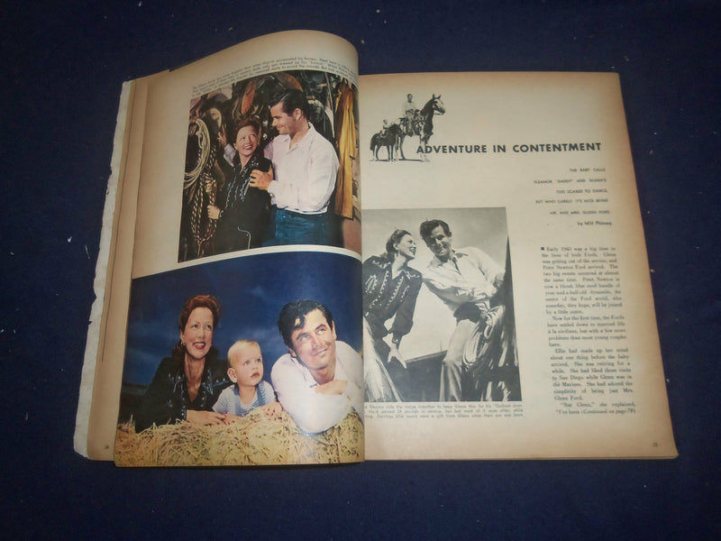 1946 NOVEMBER MODERN SCREEN MAGAZINE - CORNEL WILDE COVER - F 250X
