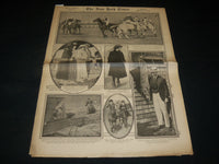 1916 MARCH 12 NEW YORK TIMES PICTURE SECTION - SOUSA - BURROUGHS - NP 5462
