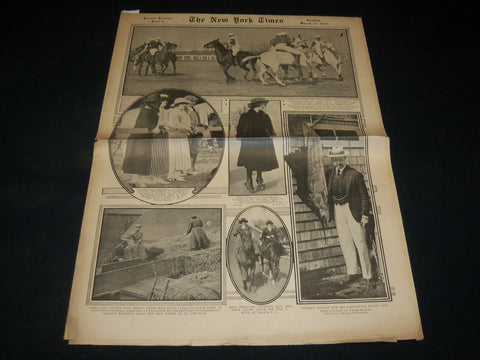 1916 MARCH 12 NEW YORK TIMES PICTURE SECTION - SOUSA - BURROUGHS - NP 5462