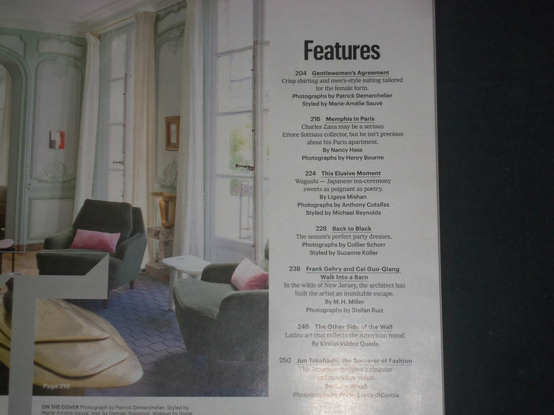 2017 APRIL 20 THE NEW YORK TIMES STYLE MAGAZINE - WOMEN'S FASHION - B 6395