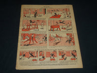 1914 NOVEMBER 14 LOT-O'-FUN COMIC NEWSPAPER - TONY ESMOND EXPRESS RIDER- NP 4381