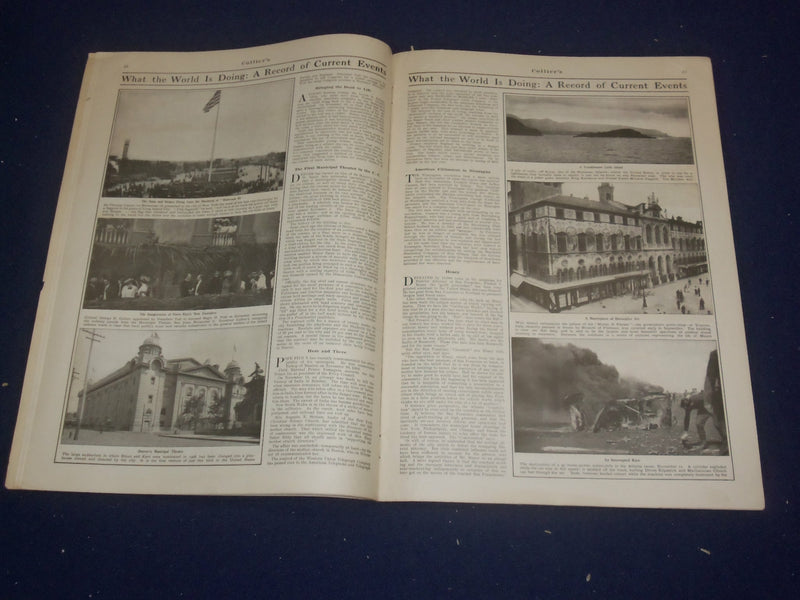 1909 DECEMBER 4 COLLIER'S MAGAZINE - NICE ILLUSTRATED COVER - ST 6690