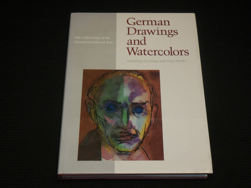 1987 GERMAN DRAWINGS AND WATERCOLORS HARDCOVER BOOK - SWISS WORKS - R 723T