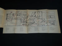 1952 THE ROMAN FORUM AND THE PALATINE BOOK BY GIUSEPPE LUGLI - J 4150