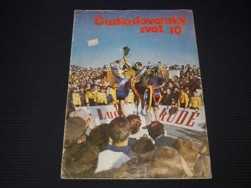 1980 OCESKOSLOVENSKY SVET 10 CZECH MAGAZINE - CERAMICS - NICE PHOTOS - J 8033