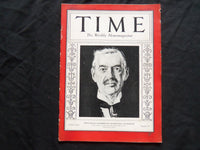 1932 APRIL 25 TIME MAGAZINE - CHANCELOR NEVILLE CHAMBERLAIN - T 319
