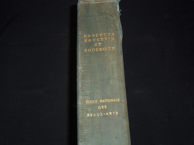 1910 CONCOURS ROVGEVIN & GODEBOEUF FRENCH ARCHITECTURE COMPETITION FOLIO - Z 267