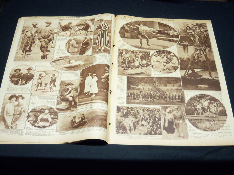 1922 AUGUST 27 NEW YORK TIMES PICTURE SECTION - GENE SARAZEN - NT 8870