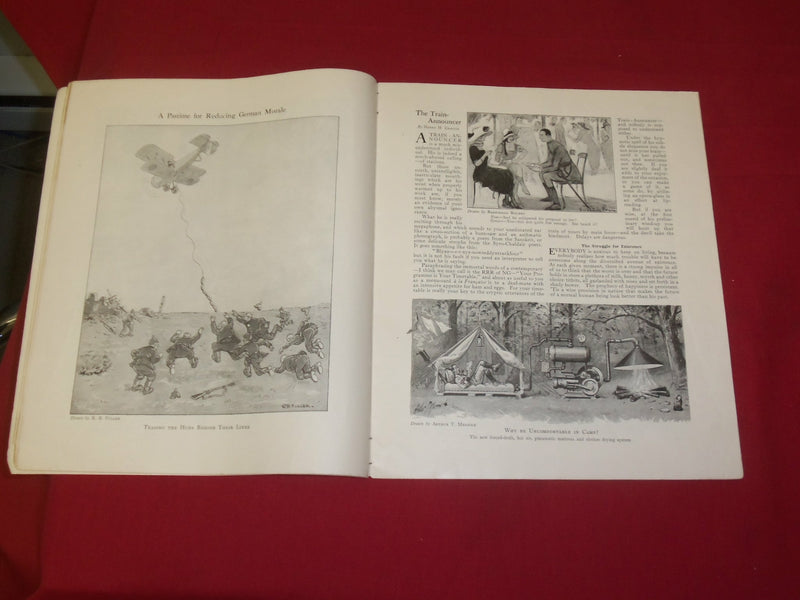1918 JUNE 15 JUDGE MAGAZINE - AN ALL-AROUND ARMY MAN - ILLUSTRATIONS - B 6070