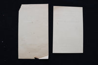 1910'S SIXTH (6TH) STREET THEATRE PROGRAMS - LOT OF 2 - COSHOCTON, OHIO - K 1879