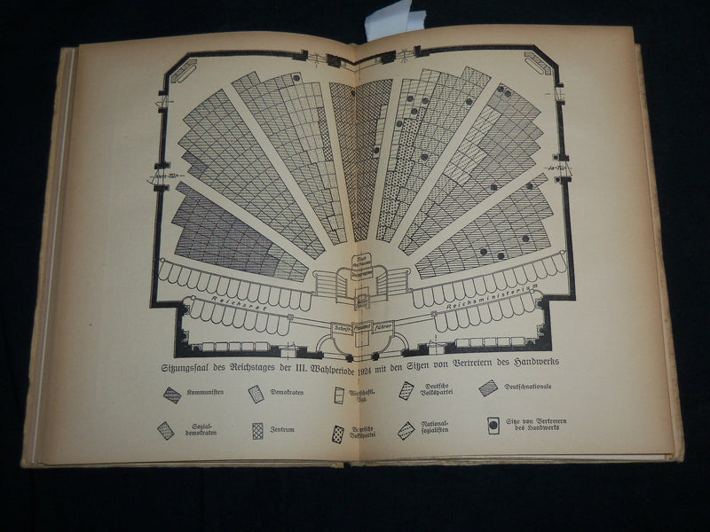 1926 DIE HERRSCHAFT DER FUNFHUNDERT BOOK BY WALTHER LAMBACH - KD 6805