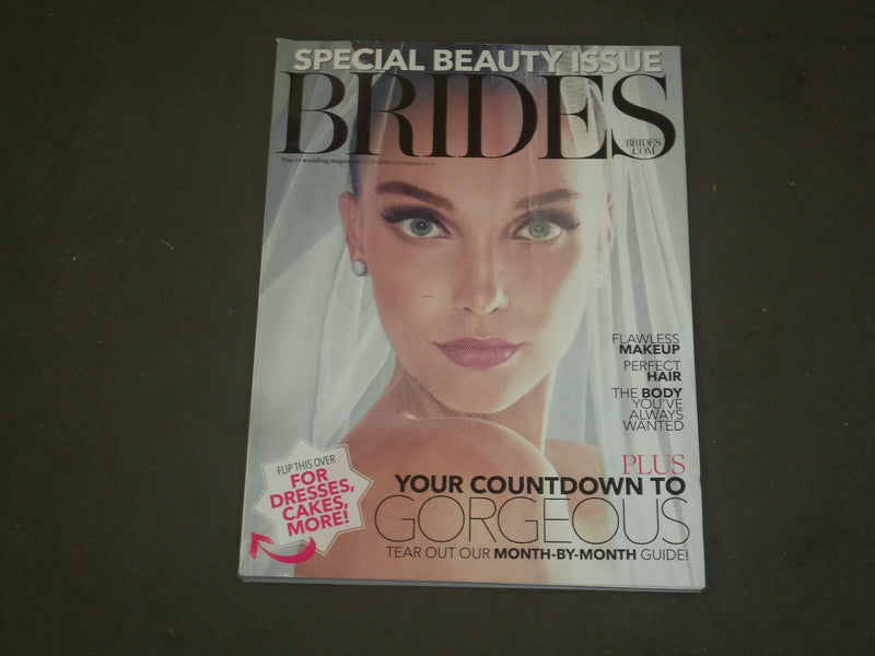 2013 OCTOBER/NOVEMBER BRIDES MAGAZINE - NICE COVER, PHOTOS & ARTICLES - B 2225