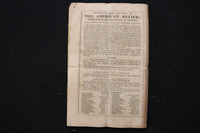 1846 APRIL THE AMERICAN REVIEW - A WHIG JOURNAL - TYPEE - MELVILLE - K 2395