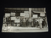 1938 OAKLAND STATE RELIEF DEMONSTRATION WIRE PHOTO - 7 3/4x12 - #52