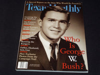 1999 JUNE TEXAS MONTHLY MAGAZINE - GEORGE W. BUSH FRONT COVER - E 7491