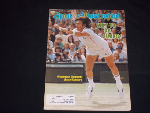 1982 JULY 12 SPORTS ILLUSTRATED MAGAZINE - JIMMY CONNORS COVER - SP 9097