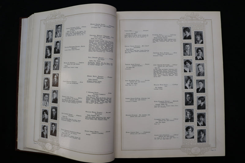 1928 THE ILLIO UNIVERSITY OF ILLINOIS YEARBOOK - URBANA-CHAMPAIGN, IL - YB 3533