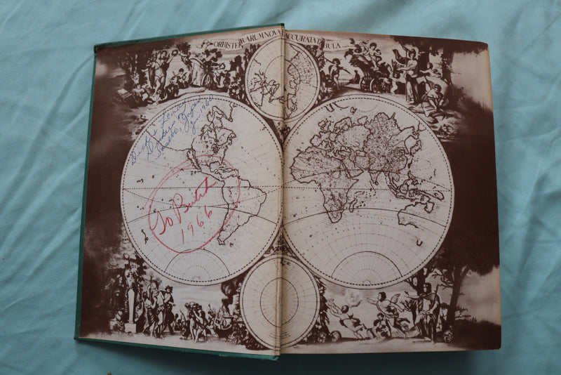 1957 BOOK OF THE SEVEN SEAS HARDCOVER BOOK BY PETER FREUCHEN - KD 9660
