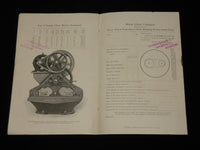 1900'S MORSE SILENT RUNNING HIGH SPEED CHAINS CATALOGUE NO. 7 - J 6572