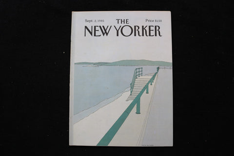1985 SEPTEMBER 2 NEW YORKER MAGAZINE - GREAT ILLUSTRATED COVER - NY 3198