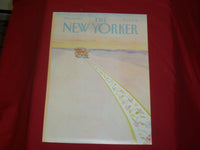 1983 MARCH 28 NEW YORKER MAGAZINE FRONT COVER ONLY - GREAT ART FOR FRAMING
