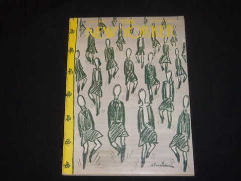 1958 MARCH 15 THE NEW YORKER MAGAZINE - ILLUSTRATED COVER - NY 659