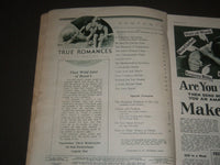 1931 AUGUST TRUE ROMANCES MAGAZINE - MARY BRIAN & JACK OAKIE COVER - ST 5332