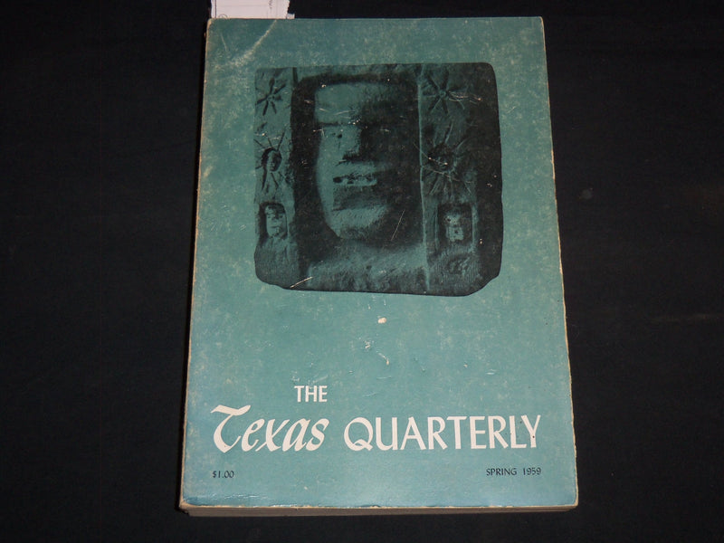 1959 SPRING THE TEXAS QUARTERLY MAGAZINE - OCTAVIO PAZ - KD 2057M