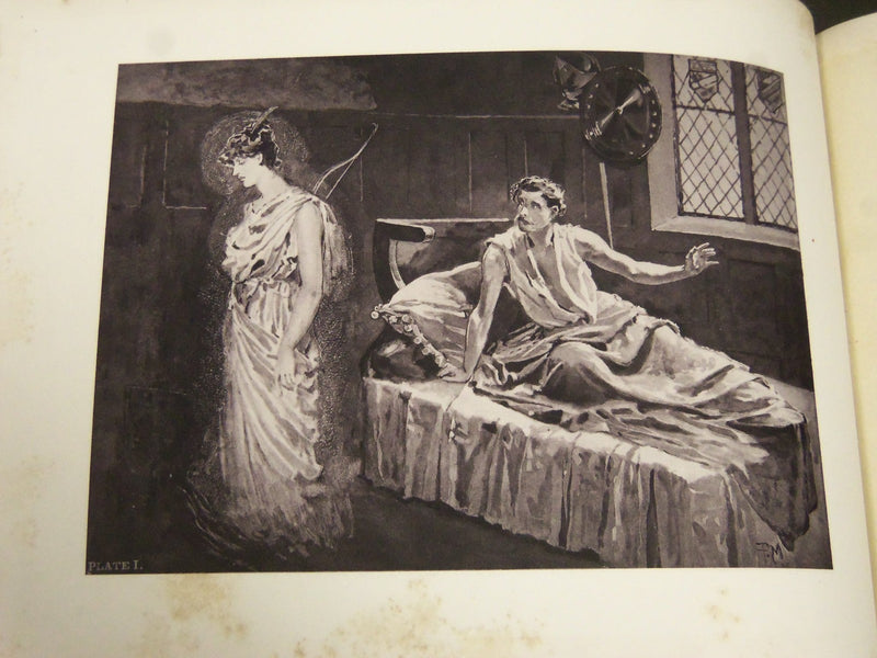 1888 THE BRIDAL OF TRIERMAIN BY SIR WALTER SCOTT - MACQUOID ILLUS. - KD 2062Y