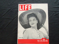 1941 MAY 19 LIFE MAGAZINE - FLOPPY HATS IN FASHION - L 235