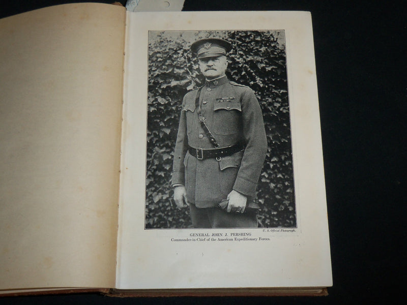 1919 AMERICA'S PART IN THE WORLD WAR HARDCOVER BOOK - PERSHING - KD 6621