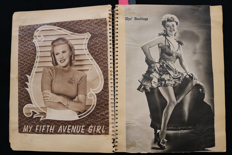 1930'S MOVIE STARS SCRAPBOOK - ANN SHERIDAN - SONJA HENIE - E 24957